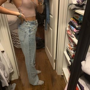 Zara 90s high rise jeans